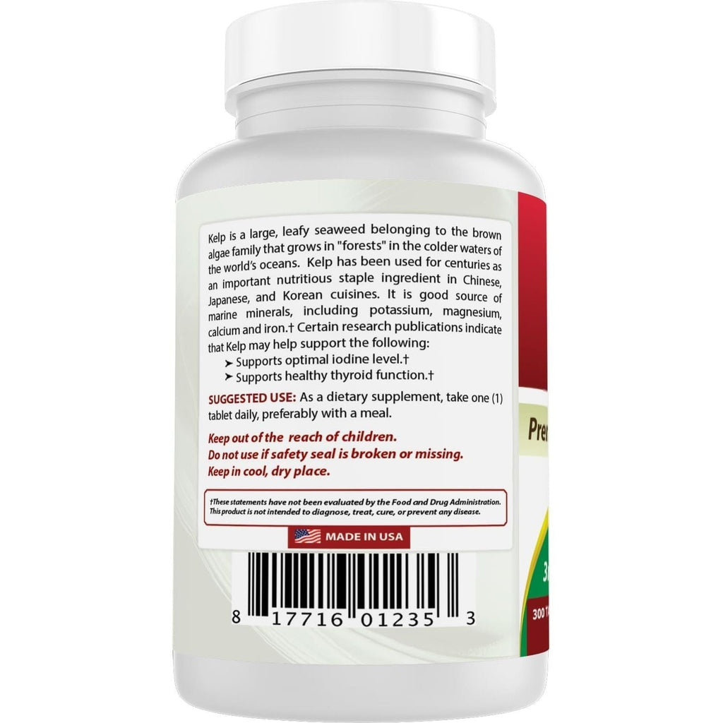 Buy now Best Naturals Kelp Supplement 150 Mcg Tablet, 300 Count at indiglob india