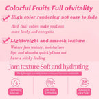 Yasovigi 6 Colors Lip Oil Lip Stain, Watery Lip Oil Lip Tint Stain Set, Liquid Lipstick Lip Gloss Moisturizing, Multi-use Lip and Cheek Tint, Non-Sticky, High Pigment (Type A)