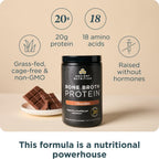 Buy now Ancient Nutrition Protein Powder Made from Real Bone Broth, Chocolate, 20g Protein Per Serving, 20 Serving Tub, Gluten Free Hydrolyzed Collagen Peptides Supplement, Great in Protein Shakes at indiglob india