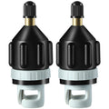 2Pcs Inflatable Boat SUP Pump Adapter, Premium Conventional Air Adapter, Sturdy SUP Air Adapter,Quickly Inflation and Strong Sealing Pump Adapter, for Inflatable Boat, Paddleboard and Kayak