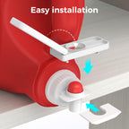 KMOUANTS [2 Pack] Laundry Detergent dispenser Nozzle Switch Holder, Upgraded Nozzles Switch Easily，detergent and softener accessories Fits Most Economic Sized Bottles、laundry room organization