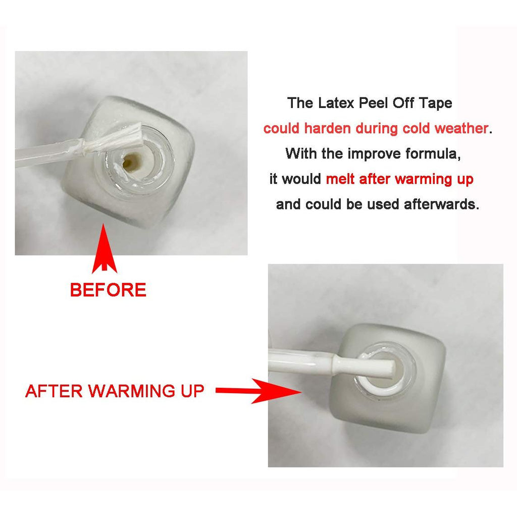 Buy now AIMEILI Latex Tape Skin Protector for Nail Art 15ml, Peel off Cuticle Guard for Stamping Nail Polish Barrier Manicure Cuticle for Women at indiglob india