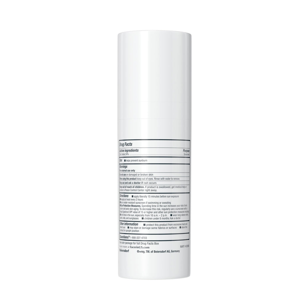 Eucerin Tinted Sensitive Mineral Face Sunscreen Lotion, SPF 35, 1.7 FL OZ | Tinted Sunscreen for Face, SPF 35 Broad Spectrum Sunscreen, Zinc Oxide Protection, All Skin Tones, Non-Comedogenic