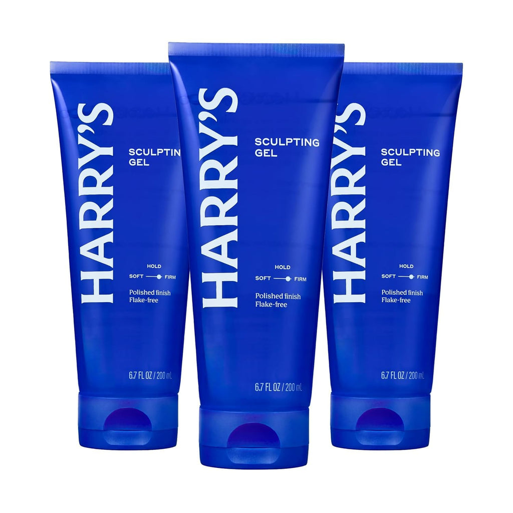 Harry's Sculpting Hair Gel for Men - 6.7 fl oz | Firm Hold and Polished Finish - Alcohol-Free Formula