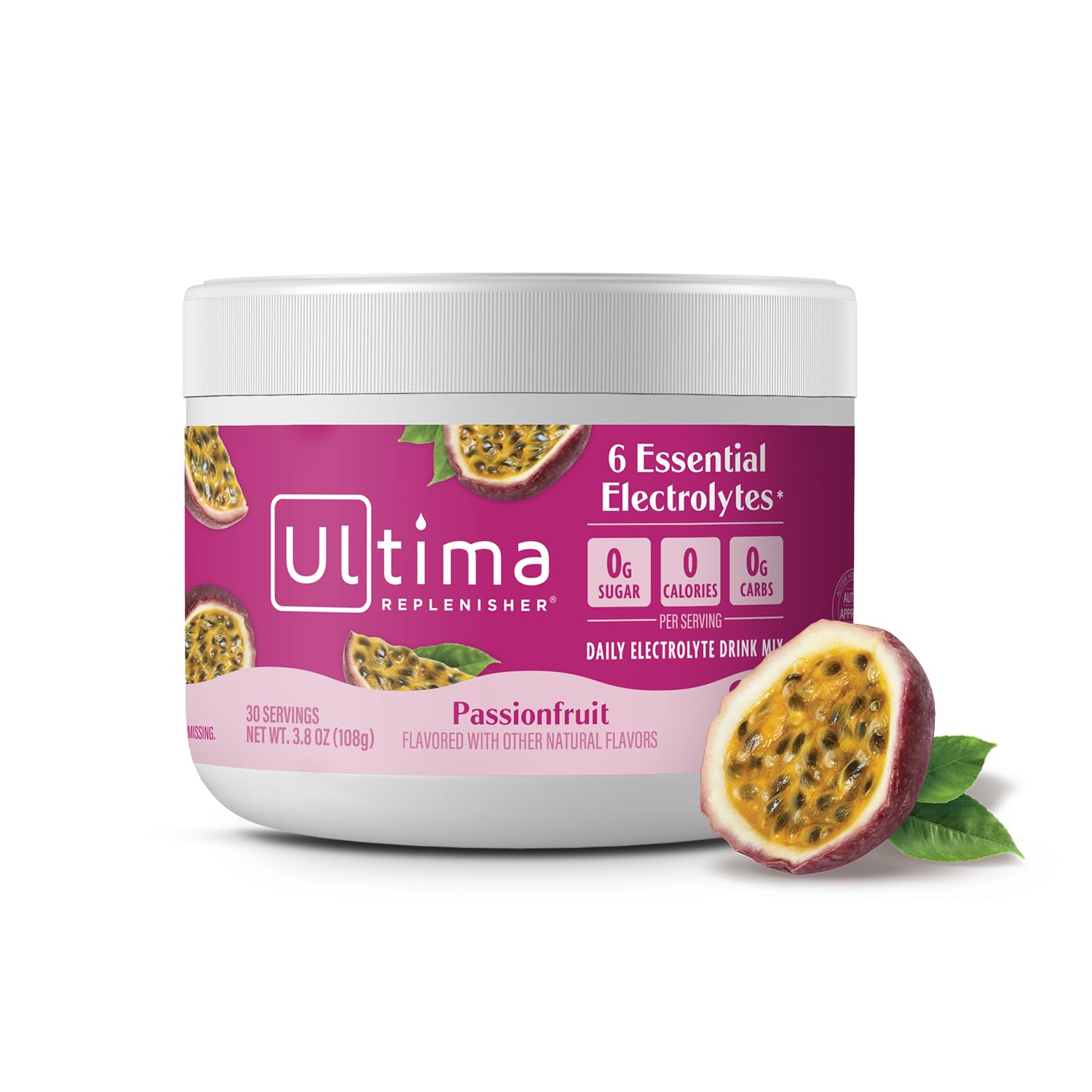 Buy now Ultima Replenisher Daily Electrolyte Powder Drink Mix â€“ Sugar Free â€“ Raspberry, 30 Servings â€“ Hydration Powder with 6 Key Electrolytes and Trace Minerals â€“ Keto Friendly, Vegan, Non-GMO Passionfruit at indiglob india