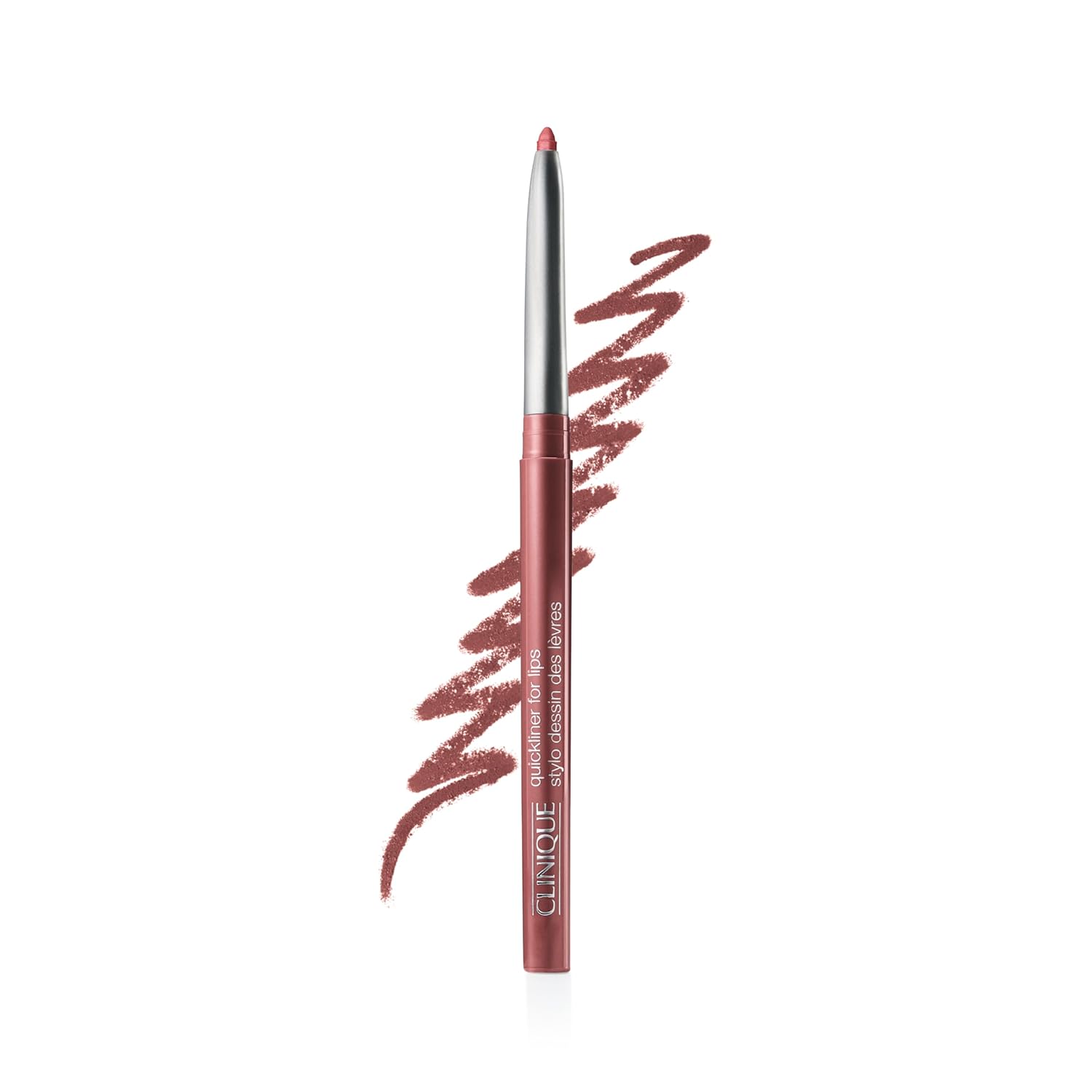 Buy now Clinique Long Lasting Quickliner Lip Liner | Non-Drying + No Sharpening | Available in 19 Shades | Now In Black Honey, Pink & Nude Honey Cocoa Rose at indiglob india