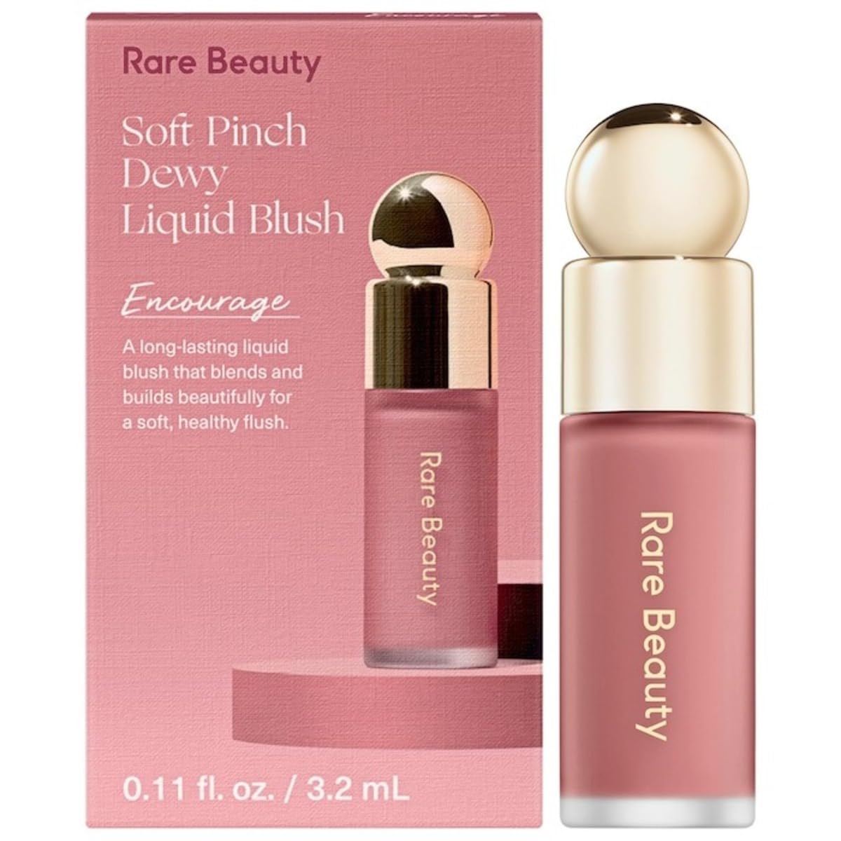 Buy now Rare Beauty by Selena Gomez Soft Pinch Liquid Blush Happy 0.11 Fl Oz (Pack of 1) Encourage at indiglob india