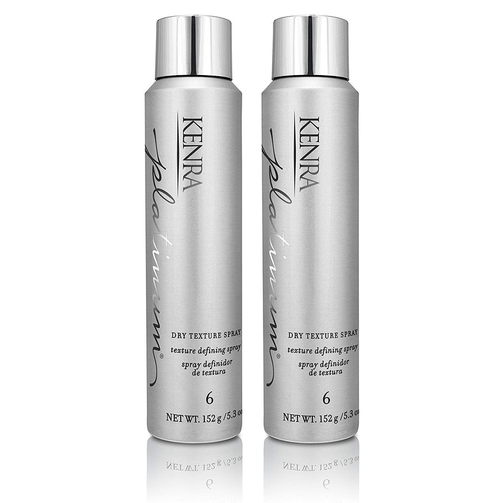 Kenra Platinum Dry Texture Spray 6 | Texture Defining Styler | Increases Texture & Fullness | Absorbs Oils & Impurities | Ultra-Lightweight, Non-Drying Formulation | All Hair Types