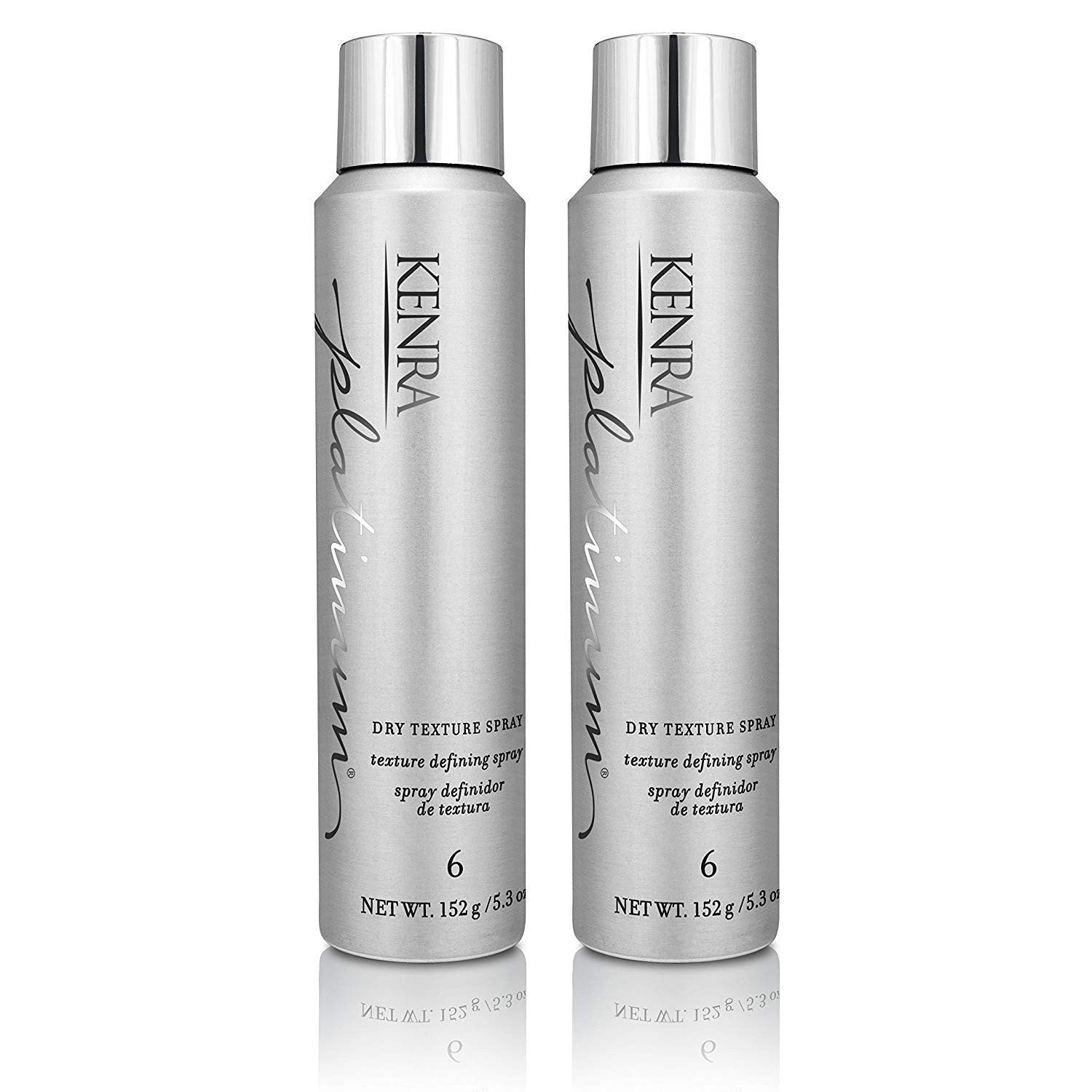 Kenra Platinum Dry Texture Spray 6 | Texture Defining Styler | Increases Texture & Fullness | Absorbs Oils & Impurities | Ultra-Lightweight, Non-Drying Formulation | All Hair Types