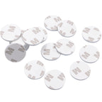 Double Sided Adhesive Pads,Round Sticky Pads Heavy Duty,Strong Mounting Tape,Pre-Cut Foam Pads, Waterproof for Walls Picture, Car, Home, Office (2 x 25mm)