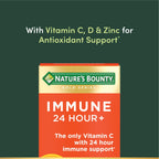 Nature's Bounty Immune 24 Hour +, 2 Softgels per Day, 50 Count