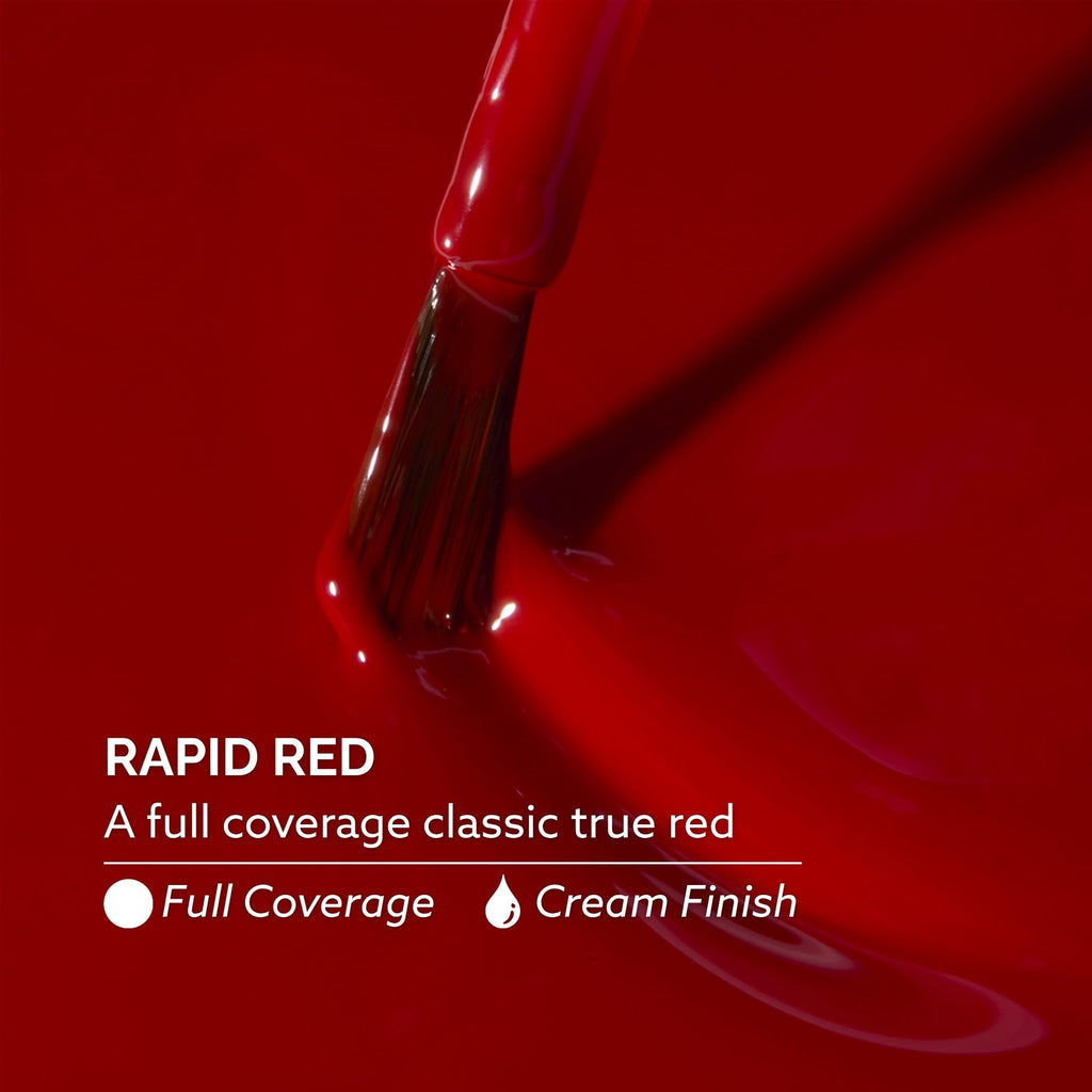 Dazzle Dry Nail Lacquer, Step 3 – Rapid Red (0.5 fl oz)