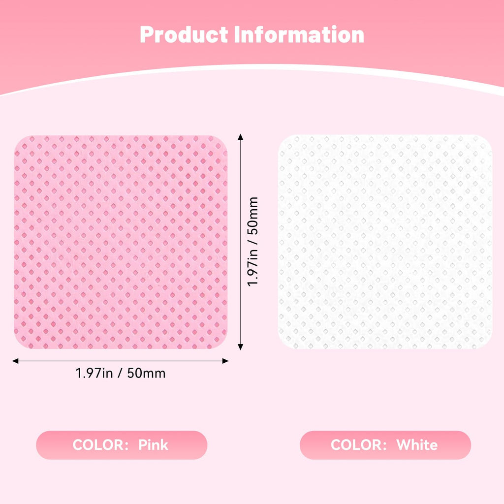 720Pcs Lint Free Nail Wipes, Absorbent, Soft, Non-Woven, No Lint | Nail Supplies, Nail Polish Wipe, Pads Gel Nails, Naile Glue Wipes, for Fingernail Polish Remover Eyelash Extensions Nail Art