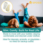 Sposie Dribbles, Turn Any Underwear Into Potty Training Underwear, 28 Ct