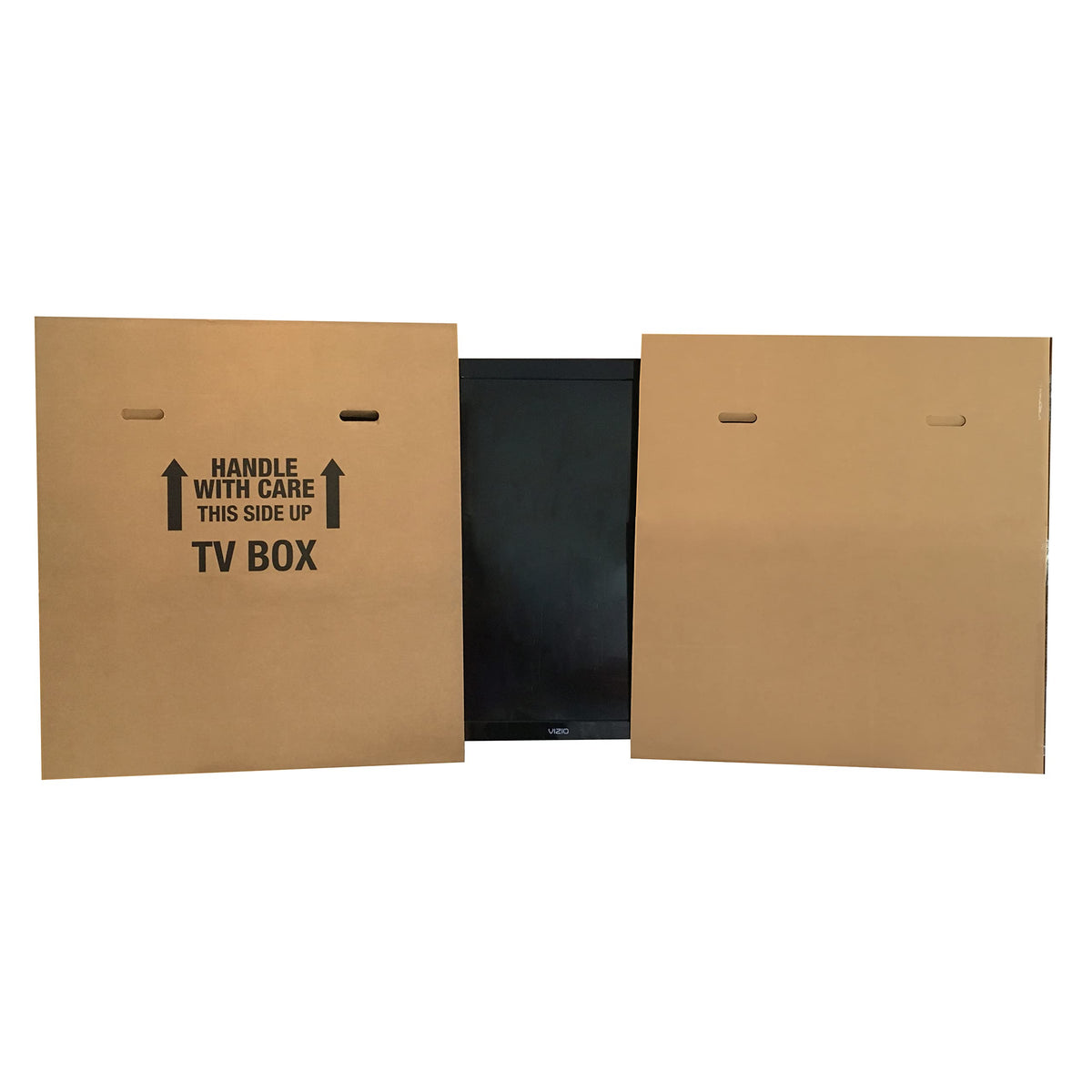 Moving Boxes Bundle TV Box (1-Pack), Adjustable Flat Screen TV Moving Boxes for Packing, Moving & Storage with Handles