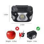 Outdoor Headlamp, USB Rechargeable, 12 Hour Continuous Lighting