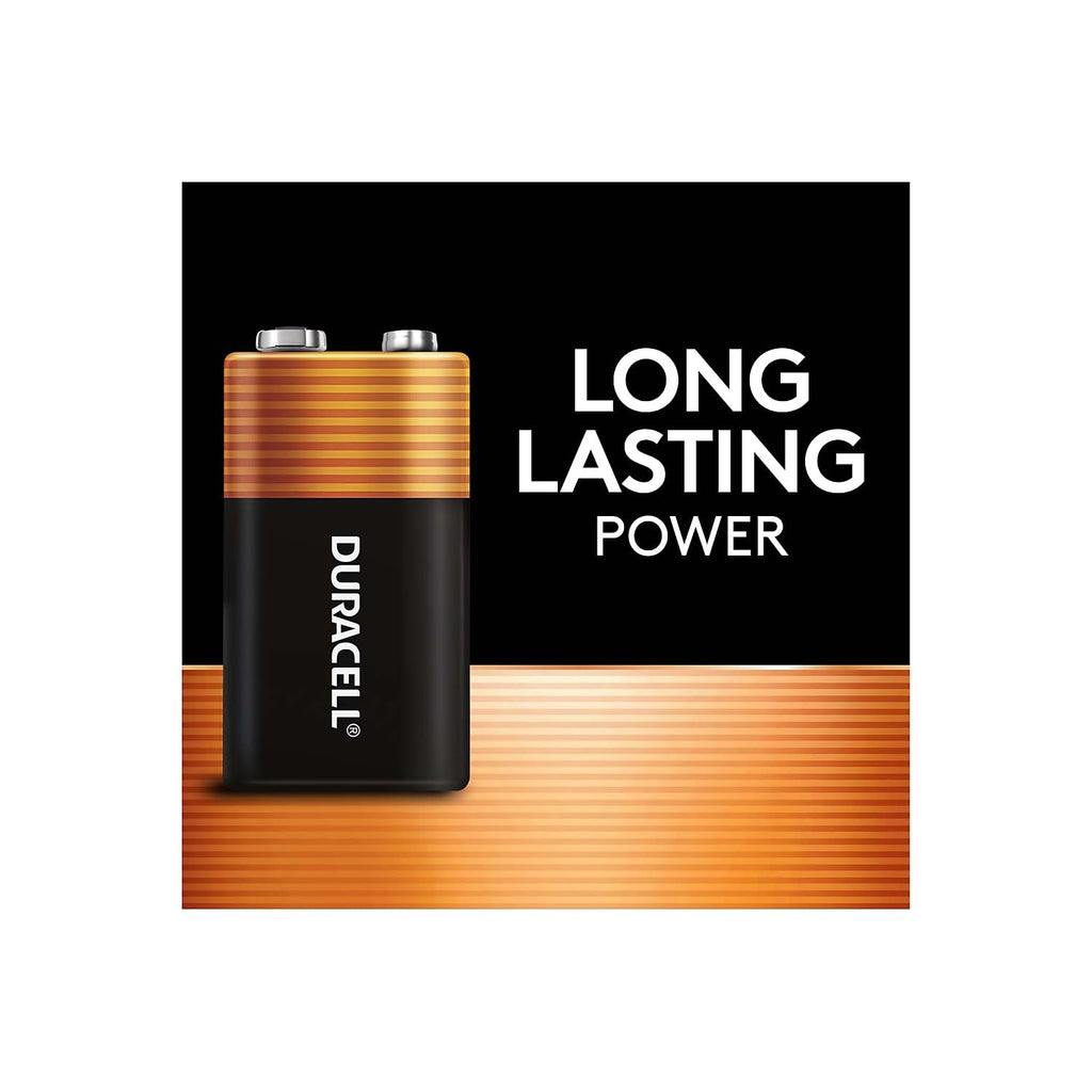 Duracell PGD MN1604BKD Coppertop Battery, Alkaline, 9V Size (Pack of 12)