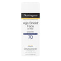 Buy now Neutrogena Age Shield Face Oil-Free Sunscreen Lotion with Broad Spectrum SPF 70, Non-Comedogenic Moisturizing Sunscreen to Help Prevent Signs of Aging, PABA-Free, 3 fl. oz. at indiglob india