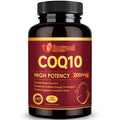 CoQ10 200mg Softgels with PQQ & Omega 3 Fish Oil, 120 Count