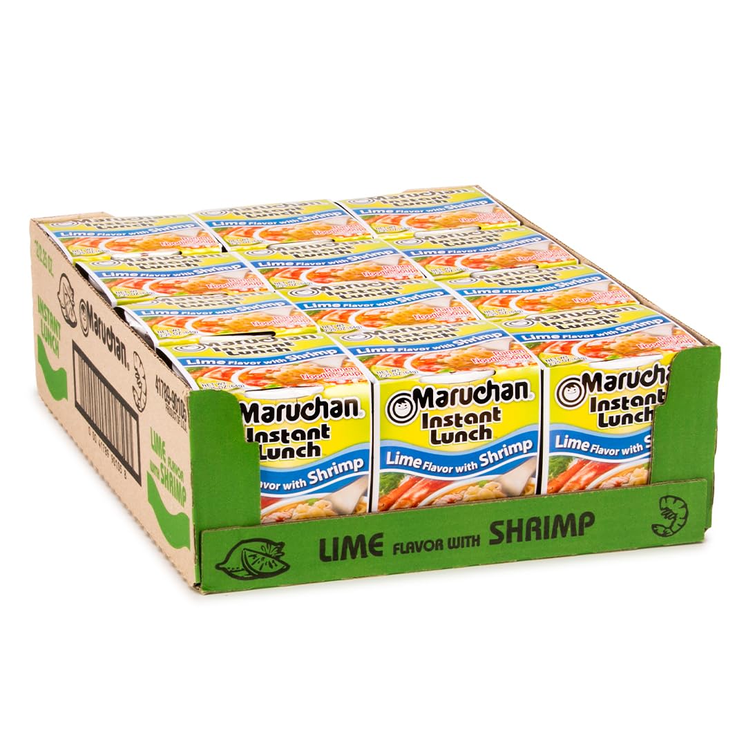 Buy now Maruchan Instant Lunch Beef, 2.25 Oz, Pack of 12 Lime with shrimp at indiglob india