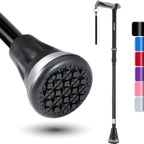 Buy now REHAND Walking Cane - Foldable, Adjustable, Collapsible Walking Canes for Men & Women, Heavy Duty All Terrain Tip, with Travel Bag | Walking Sticks for Seniors & Adults at indiglob india