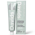 Buy now Davids Fluoride Free Toothpaste, Teeth Whitening, Antiplaque, SLS (Sulfate) Free, Promotes Enamel Health, Mouth & Gum Detox, EWG Verified, Peppermint, 5.25oz 5.25 Ounce (Pack of 1) Peppermint at indiglob india