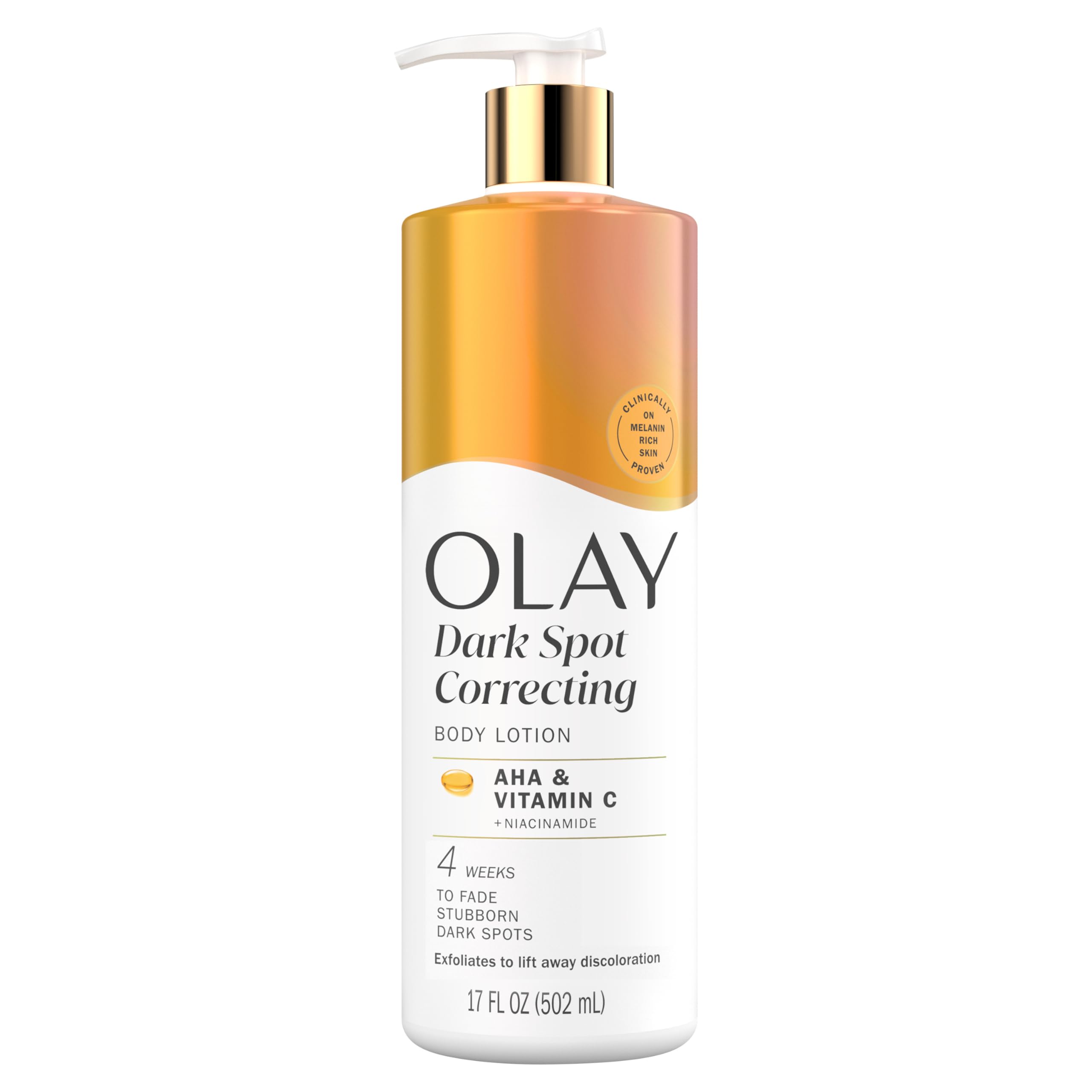 Buy now Olay Body Lotion for Women, Brightening with Vitamin C Serum, Visibly Bright & Radiant Skin, 24hr Moisture & Hydration, Fast Absorbing Formula, Vitamin B3 Complex, For All Skin Types, 17 fl oz AHA 17 Fl Oz (Pack of 1) at indiglob india