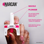 NARCAN Nasal Spray 4mg, 2 Single-Dose Devices, Opioid Overdose Treatment