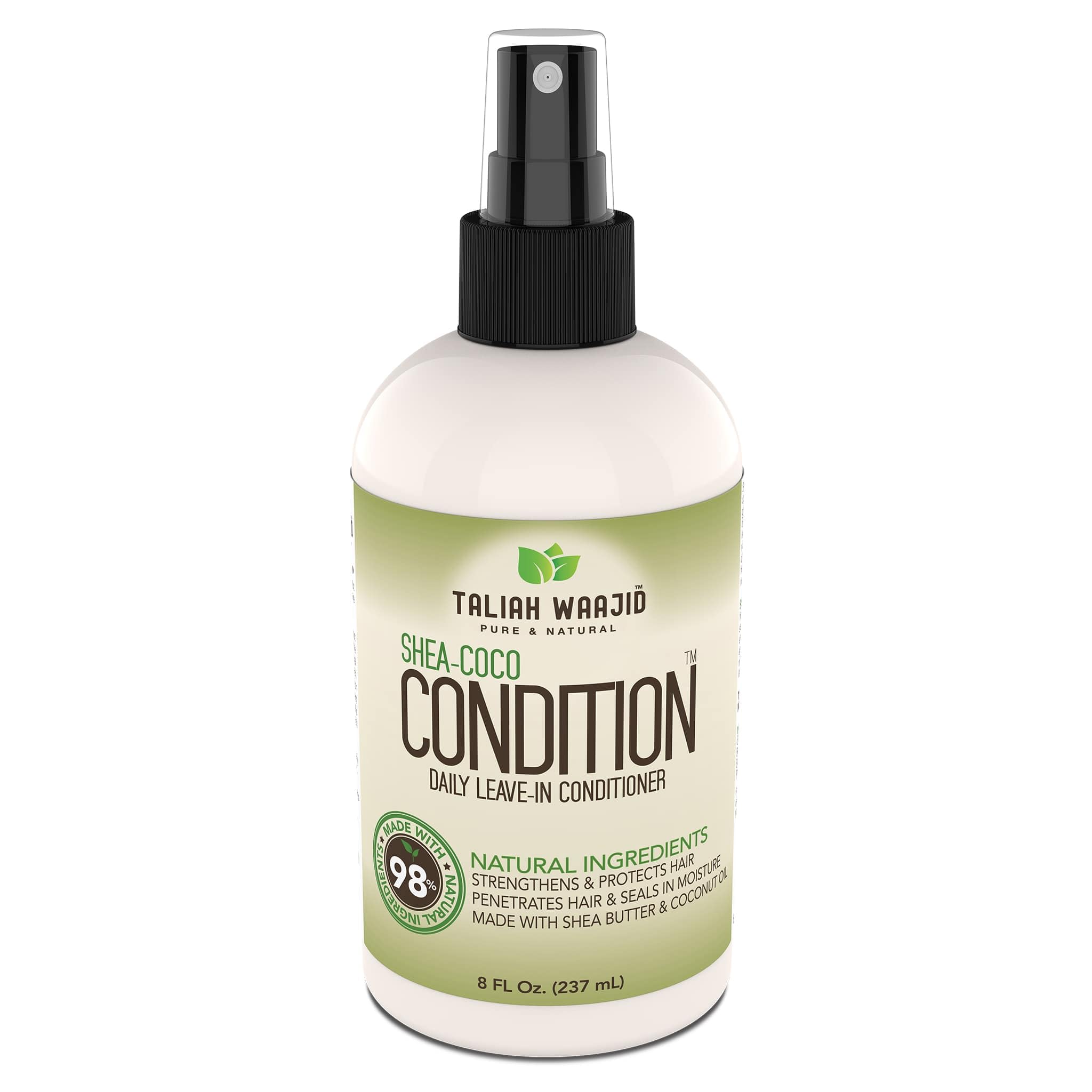 Buy now Taliah Waajid Shea-Coco Daily Leave-In Conditioner – 8oz – Moisturizing Detangler for Natural Curly, Kinky & Wavy Hair – Lightweight Hydration with Shea Butter & Coconut. at indiglob india