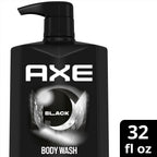 AXE Men's Body Wash, Black, 3-Pack – 3-in-1 Body, Face & Hair Wash, Frozen Pear and Cedarwood Scent, 33.8 Oz Ea