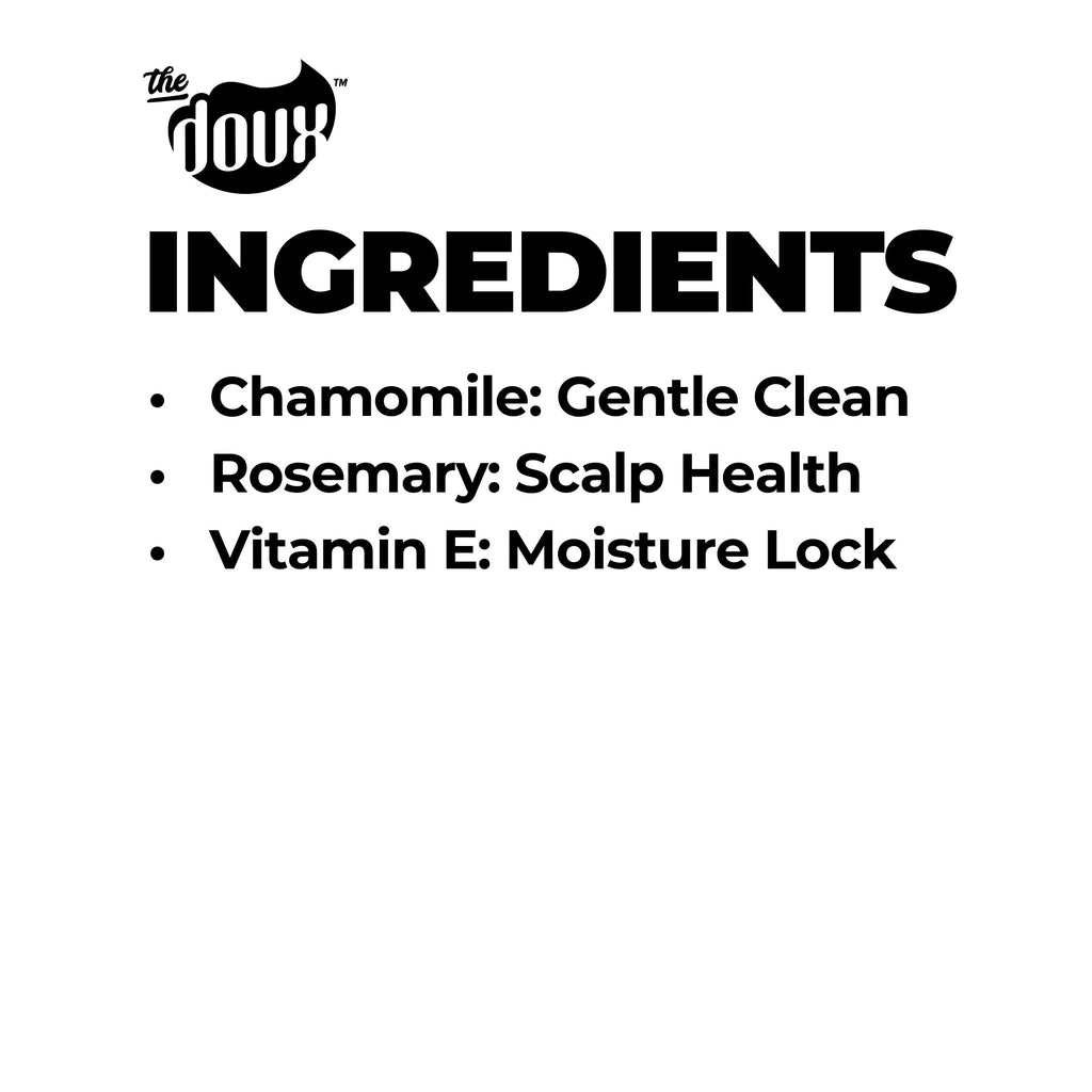 The Doux BREAKDOWN Clarifying Shampoo, Vitamin E Rosemary Detox, 8 oz