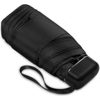 Buy now LEAGERA Mini Umbrella - Compact, Waterproof Travel Umbrella for Light Rain, Suitable for Women's Purse and Pocket 01.Black-1Pack at indiglob india
