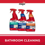 MAGIC Shower Glass and Mirror Cleaner Spray Bundle, Fog & Streak Free, Removes Soap Scum, Rust Stains, Fingerprints, Dirt, and Hard Water, Perfect for Shower Doors, Window, Glass Surfaces, 28 Fl Oz