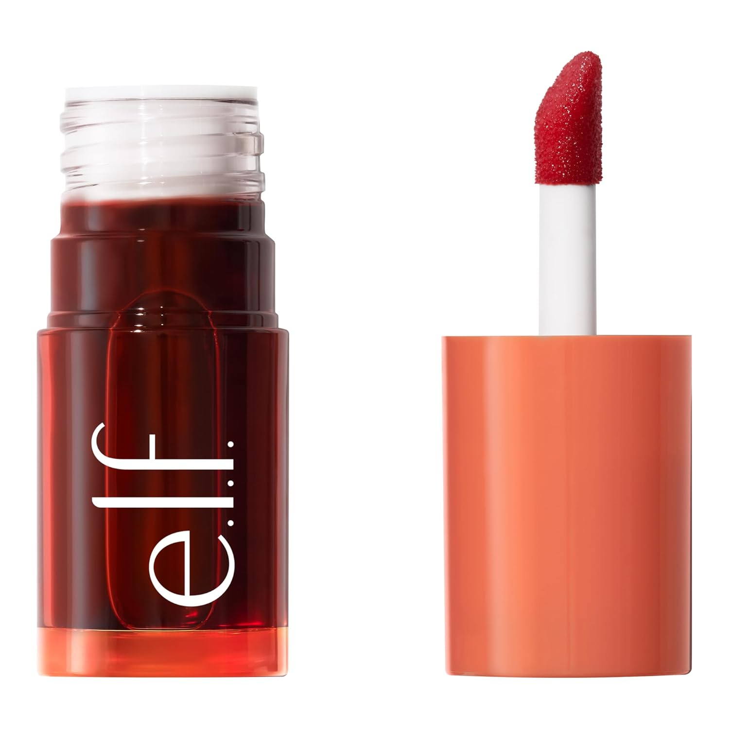 Buy now e.l.f. Sheer For It Blush Tint, Multi-Use, Long-Lasting Lip & Cheek Makeup, Creates A Natural Flush Finish, Vegan & Cruelty-Free, Cherry Cola Orange Crush at indiglob india