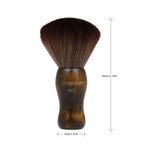 Buy now Anself Large Hair Cutting Neck Duster Brush Professional Barber Natural Fiber Wooden Handle Cutting Kits Type1 at indiglob india