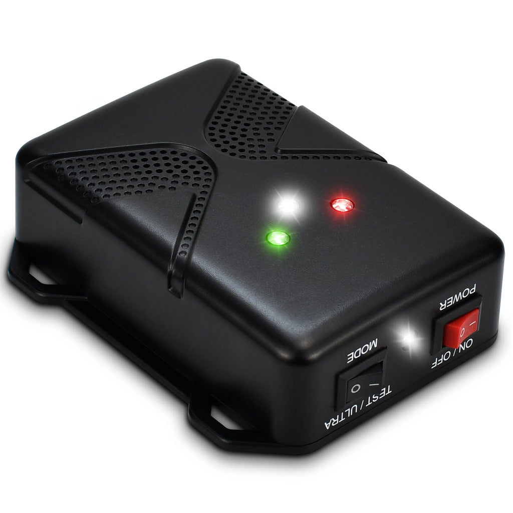 Loraffe Battery Operated Ultrasonic Under Hood Rodent Repellent for Cars