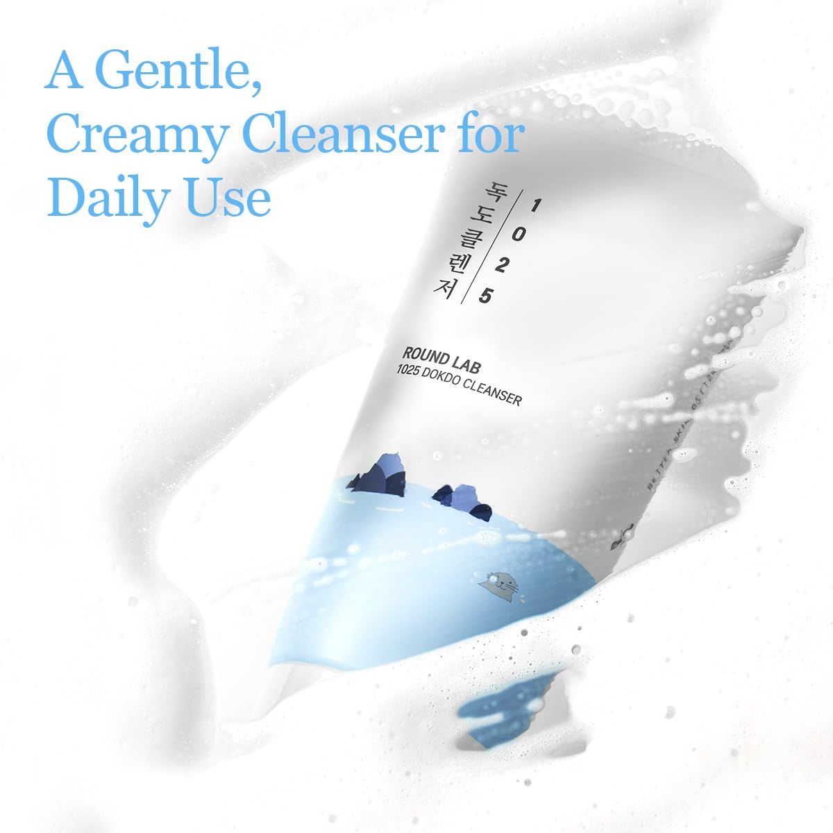 Buy now ROUND LAB 1025 Dokdo Cleanser 5.07 Fl Oz, Low pH Facial Cleanser for Sensitive Skin, Rich Soft Bubbles for Deep Cleansing and Makeup Removal, Hydrating Face Wash with Deep Sea Water, Korean Skin Care at indiglob india