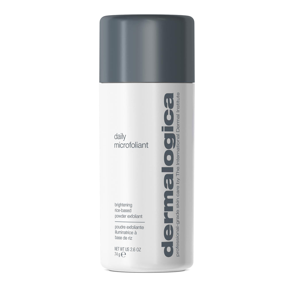 Dermalogica Daily Microfoliant, Brightening Face Exfoliator Powder | Brightens and Smooths Dull, Uneven Skin, Rice Powder Exfoliator with Papaya Enzyme, Salicylic Acid, and Rice Bran