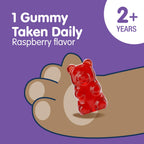 Dr. Moritz Calm Kids Magnesium Gummies, No Sugar Magnesium Kids Supplement | Kids' magnesium gummies that promote calm before bedtime, encourage restful sleep, and boost energy - 2 - Pack (60 Count)