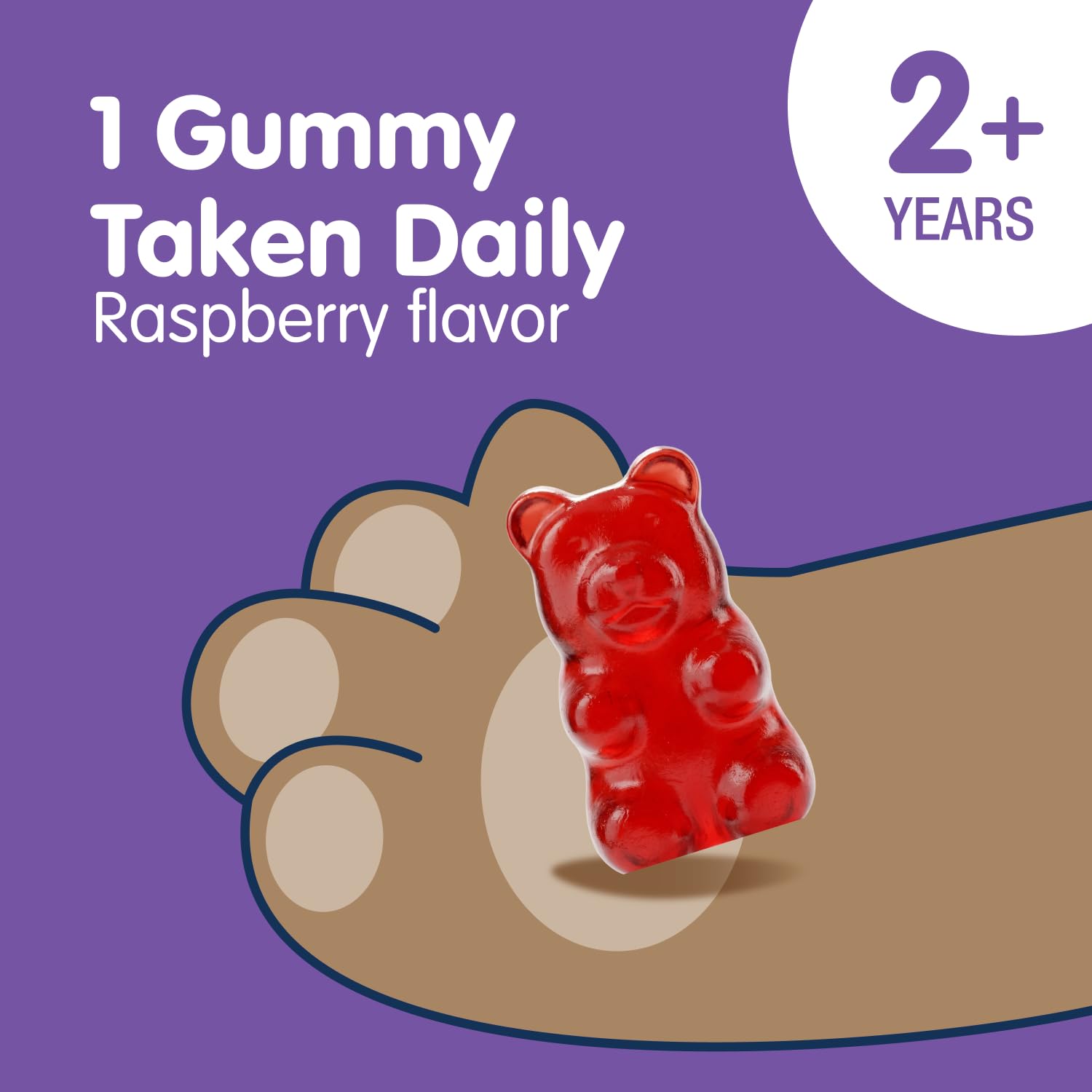 Dr. Moritz Calm Kids Magnesium Gummies, No Sugar Magnesium Kids Supplement | Kids' magnesium gummies that promote calm before bedtime, encourage restful sleep, and boost energy - 2 - Pack (60 Count)