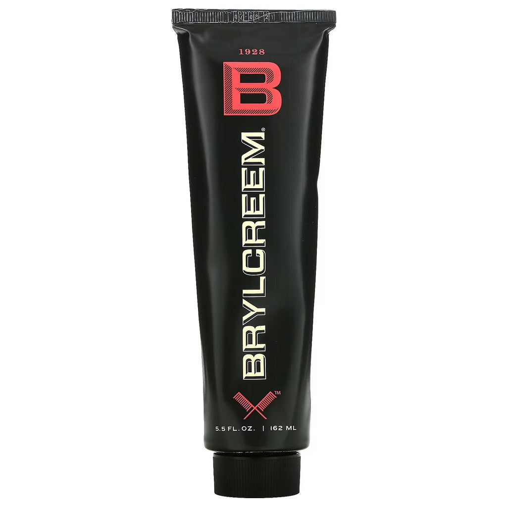 BRYLCREEM 3-in-1 Original High Shine Hair Cream, 3-in-1, 5.5 Fl Oz | High-shine hair cream with light hold for men. Alcohol-free formula conditions & styles without stickiness. Dime-sized amount