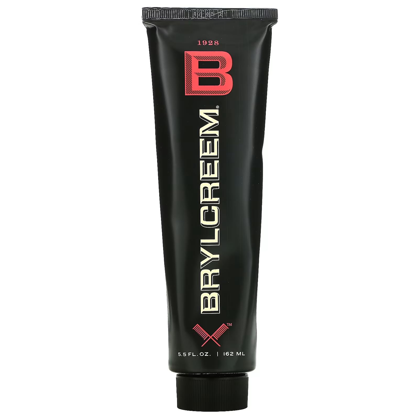 BRYLCREEM 3-in-1 Original High Shine Hair Cream, 3-in-1, 5.5 Fl Oz | High-shine hair cream with light hold for men. Alcohol-free formula conditions & styles without stickiness. Dime-sized amount