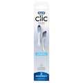 Buy now Oral-B Clic Toothbrush replacement heads, 2 count toothbrushes, white refill brush heads at indiglob india