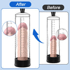 Penis Pump Extender Enlarger with 3 Penis Ring, Penis Pump for Men Erection & Enhancement, Penispumps for Enlargement Pump for Men Couple Stronger Bigger Erection, Manual Penis Vacuum Cock Sex