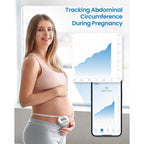 Buy now RENPHO Body Measuring Tape, Smart Tape Measure for Weight Loss, Bluetooth Fitness Equipment with App, Measuring Waist, Hip, Bust, Arms, Muscle Gain, Retractable, 60in /150cm, White at indiglob india