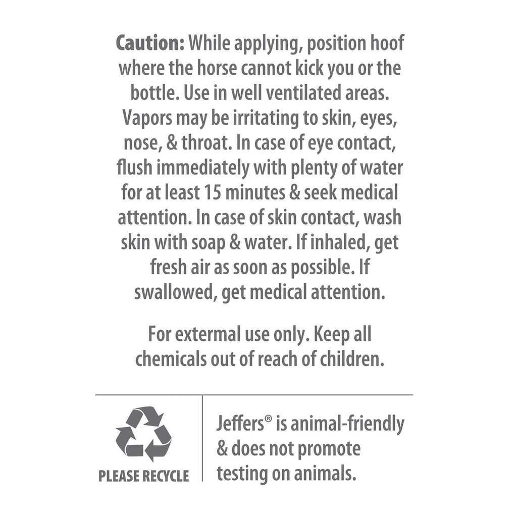 Jeffers Equine Thrush Away 2 oz Iodine Hoof Treatment for Horses