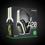 Buy now ASTRO Gaming A20 Wireless Headset Gen 2 for Xbox Series X | S, Xbox One, PC & Mac - White/Green at indiglob india