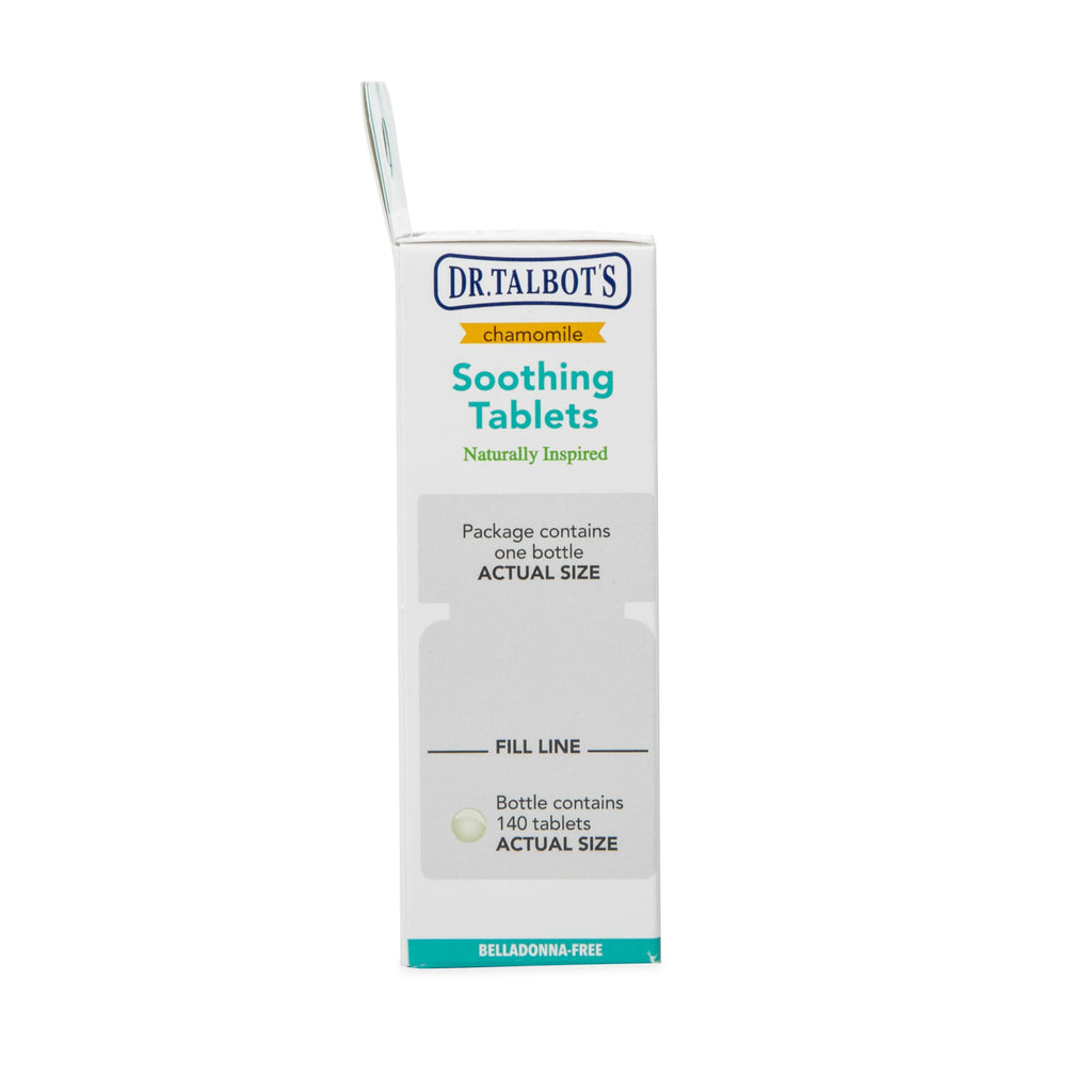 Dr. Talbot's Chamomile Soothing Tablets, Quick Dissolve, 140 Count | Quick Dissolve