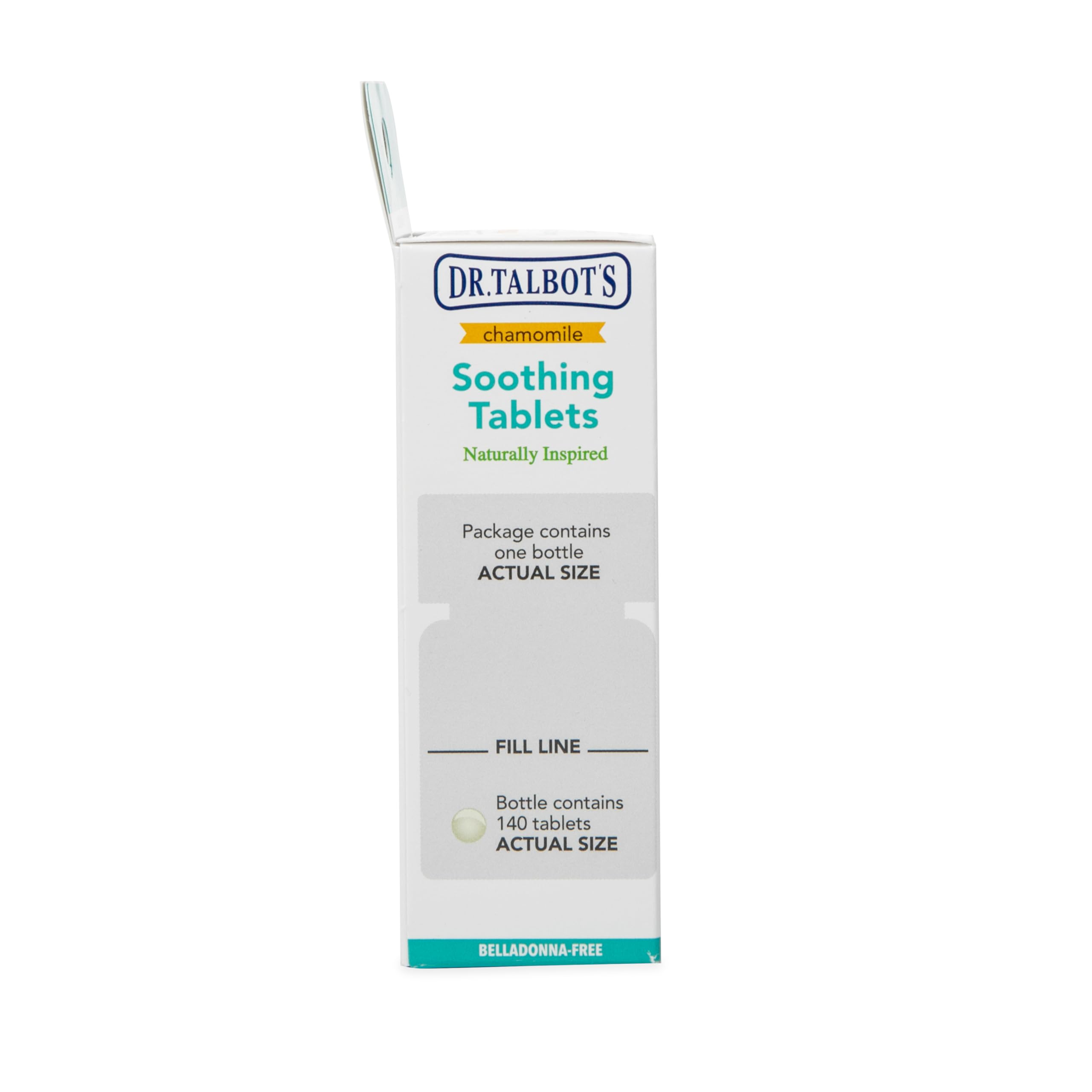 Dr. Talbot's Chamomile Soothing Tablets, Quick Dissolve, 140 Count | Quick Dissolve