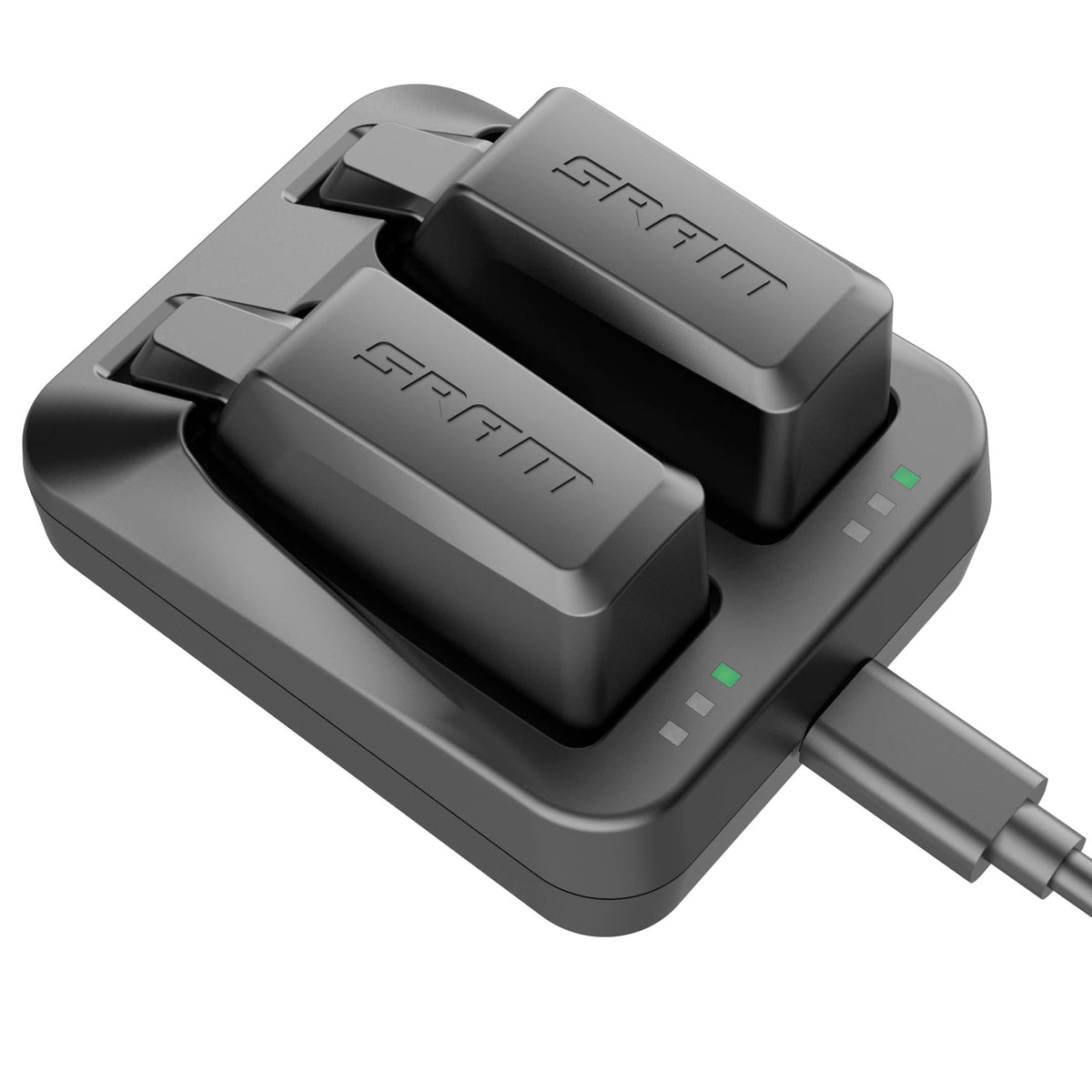 Dual-Port Charger for SRAM AXS/eTap Red Force Rival GX Eagle Battery, Both Batteries can be Quickly Charged at the Same Time, the Unit Came with USB C